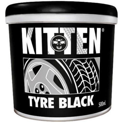 Kitten Tyre Black Paint 500ml 10004023