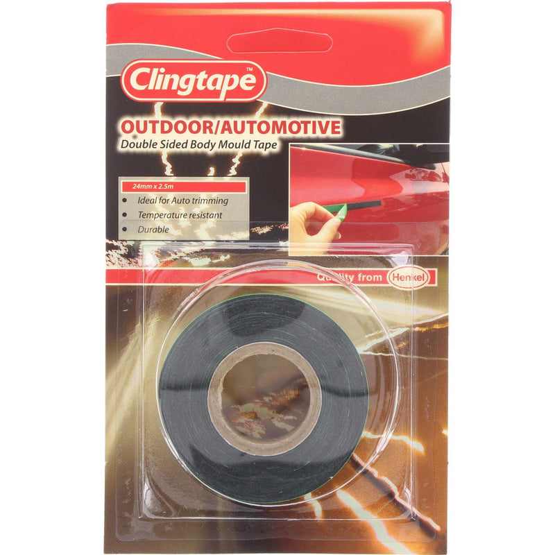 Clingtape Automotive Double Sided Tape 24mm x 2.5m RB68