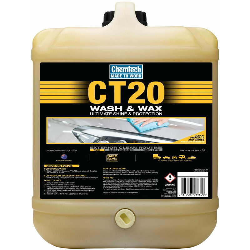 Chemtech CT20 Wash n Wax 20L