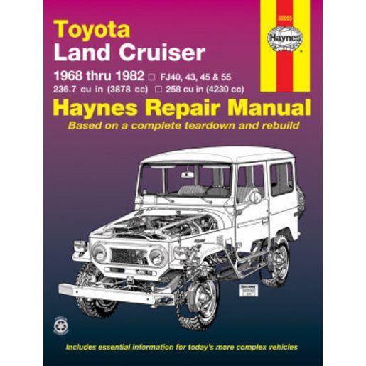 Haynes Owner's Workshop Manual - Toyota Landcruiser