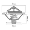 Tridon Thermostat (High Flow) TT248-174
