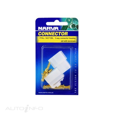 Narva Connector Q/c Male/female 3WAY - 56273BL