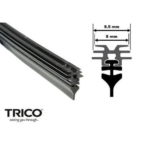 Trico Premium Wiper Refill Polycarb Backed Multifit
