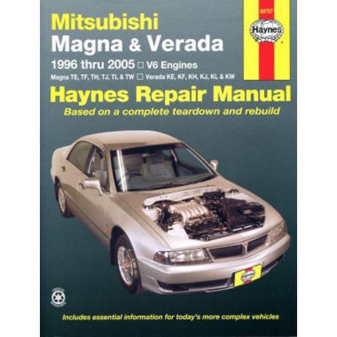Haynes Owner's Workshop Manual - Mitsubishi Magna &