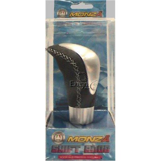 Autotecnica Knob-Gear Shift Monza Str. Silver SP22C