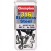 Champion Cap Screw Socket Head Stainless M5 x 10mm 10Pk