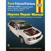 Haynes Repair Manual Suits AU Ford Falcon, Fairlaine &