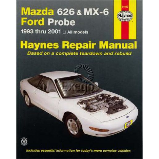 Haynes Owner's Workshop Manual - Mazda MX6 & Mazda 626
