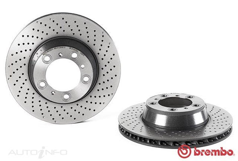 Brembo Disc Rotor Rear RH Porsche 911 997 04-On - 09.C087.11