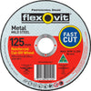 Flexovit Reinforced Cut-Off Wheel 125mm 66252841561