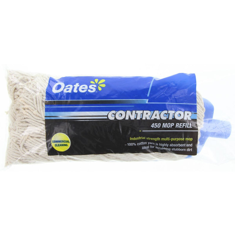 Oates Contractors No 24 Mop Cotton Head 450g 165705
