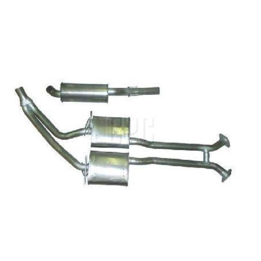 HM Engines Exhaust Sports System-S/Steel SS8TIRS