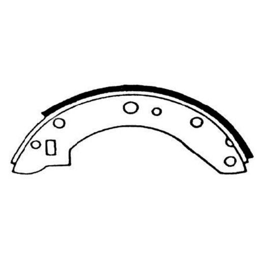 Brake Bonders Brake Shoe 228.6mm N1001