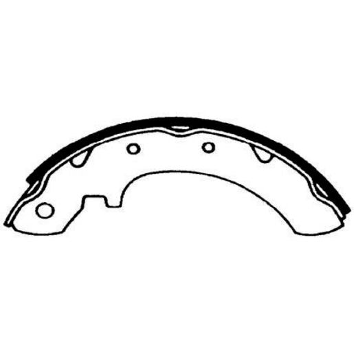 Brake Bonders Brake Shoe 230mm N1028