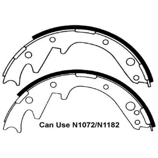 Brake Bonders Brake Shoe 228.6mm N1044