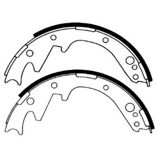 Brake Bonders Brake Shoe 228.6mm N1182
