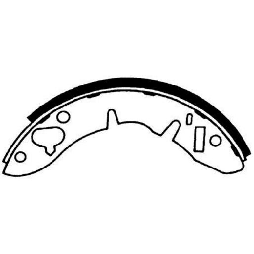 Brake Bonders Brake Shoe 177.8mm N1332