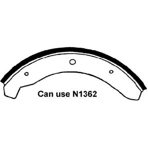 Brake Bonders Brake Shoe 230mm N1334