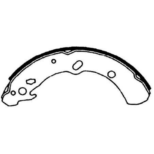 Brake Bonders Brake Shoe 254mm N1365