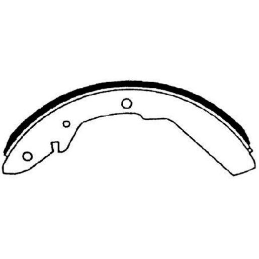 Brake Bonders Brake Shoe 252mm N1377
