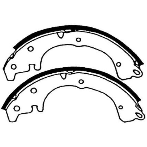 Brake Bonders Brake Shoe 203.2mm N1379