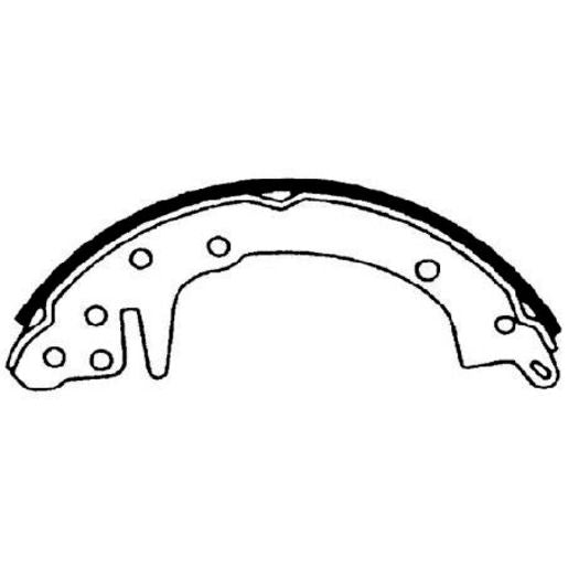 Brake Bonders Brake Shoe 228.6mm N1382