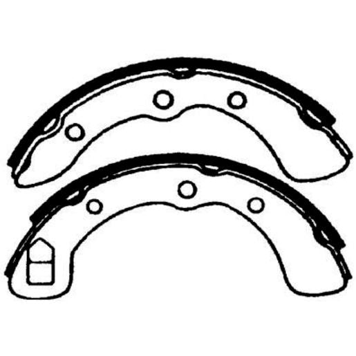 Brake Bonders Brake Shoe 180mm N1406