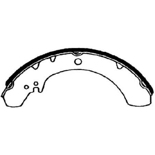 Brake Bonders Brake Shoe 254mm N1407
