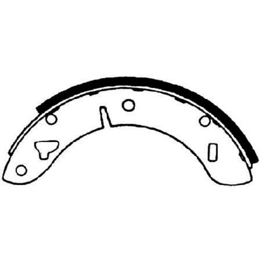 Brake Bonders Brake Shoe 254mm N1425