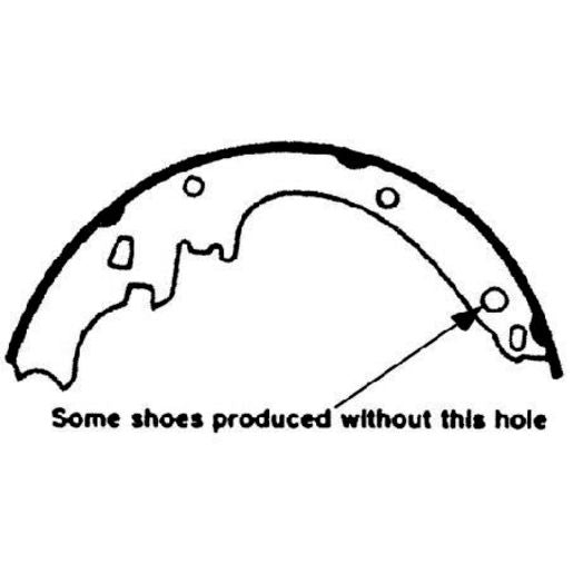 Brake Bonders Brake Shoe 279.4mm N1529