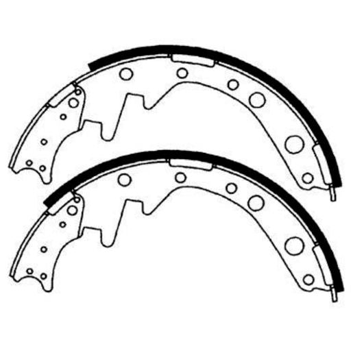 Brake Bonders Brake Shoe 254mm N1549