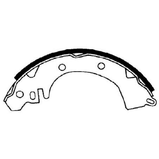 Brake Bonders Brake Shoe 203.2mm N1592