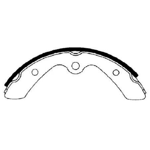 Brake Bonders Brake Shoe 210mm N1599