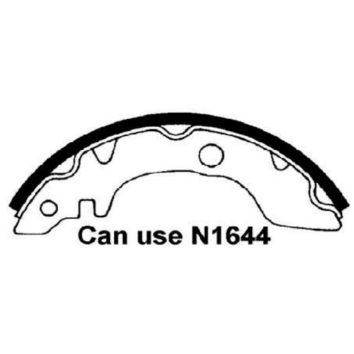 Brake Bonders Brake Shoe 170mm N1618