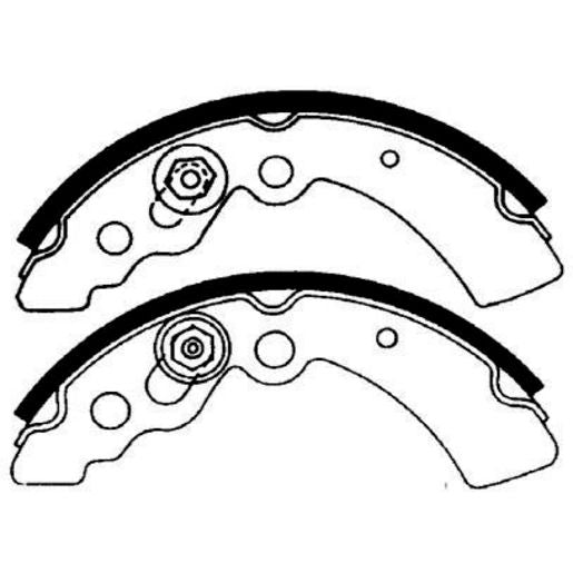 Brake Bonders Brake Shoe 180mm N1633