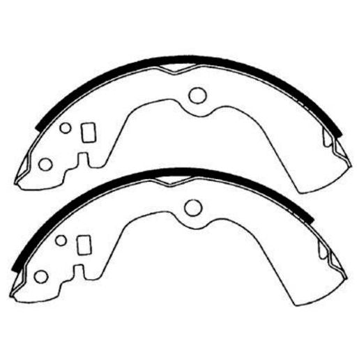 Brake Bonders Brake Shoe 228.6mm N1634