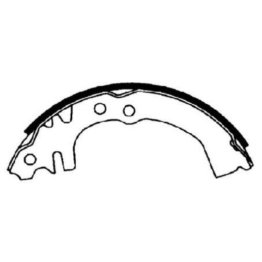 Brake Bonders Brake Shoe 165mm N1670