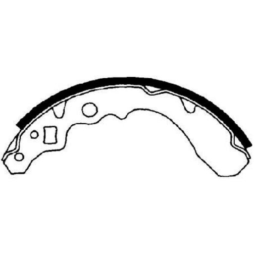 Brake Bonders Brake Shoe 165mm N1688