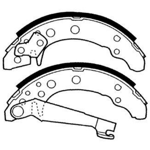Brake Bonders Brake Shoe 180mm N1707