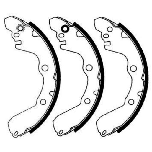 Brake Bonders Brake Shoe 228.6mm N1713