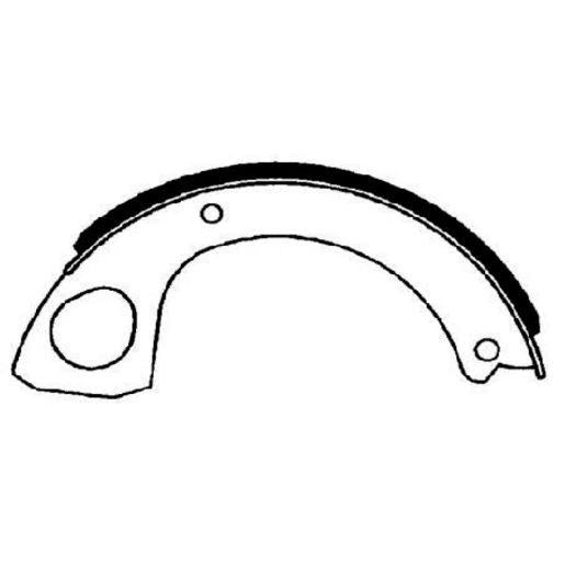 Brake Bonders Brake Shoe 216mm N1717