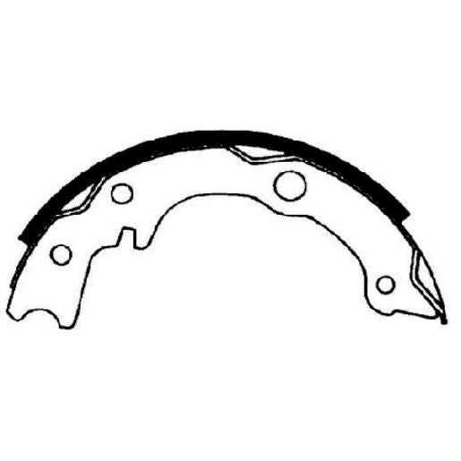 Brake Bonders Brake Shoe 180mm N1719