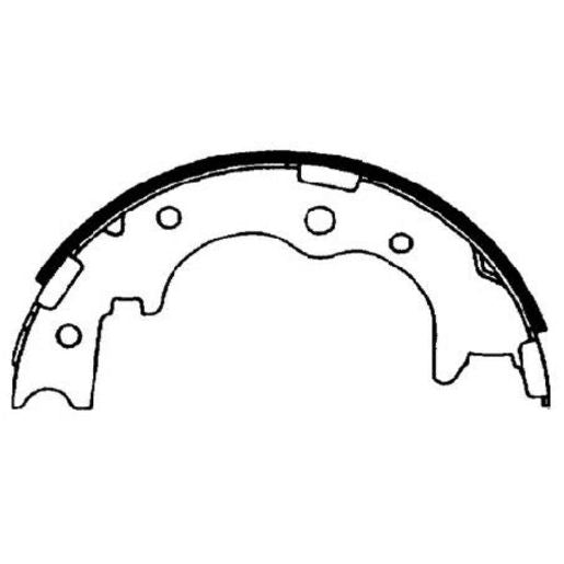 Brake Bonders Brake Shoe 200mm N1743