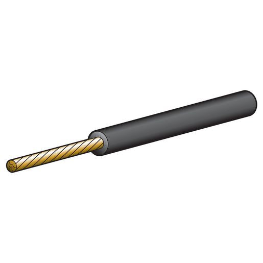 Narva Auto Cable 5A 2.5mm x 100m Black 5812-100BK