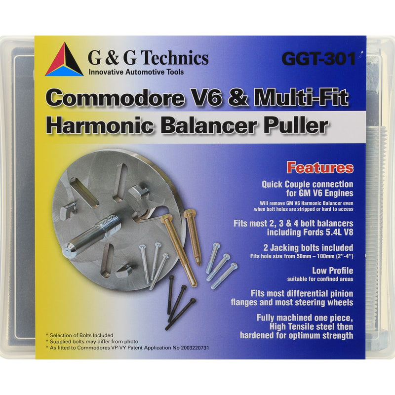 G&G Technics Harmonic Balancer Puller for Commodore V6 &