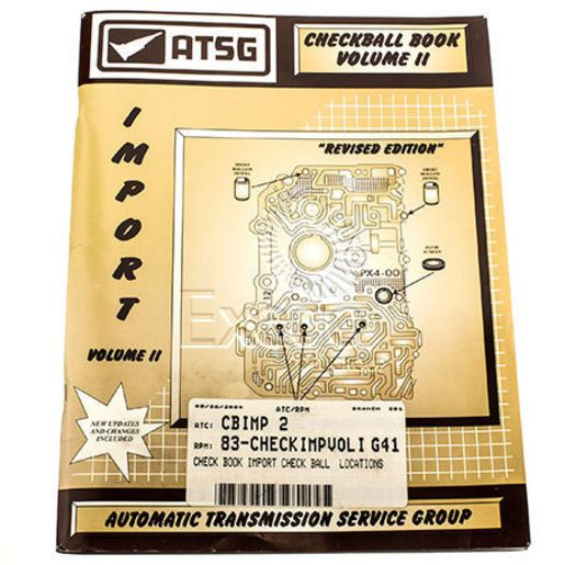 Atsg Workshop Manual suits Import Checkball Loc. Volume 2