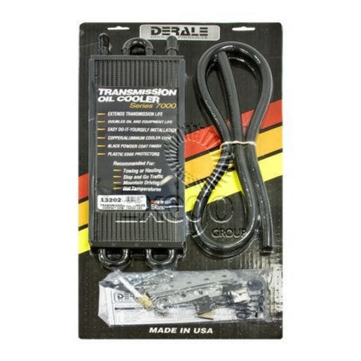 Derale Transmission Oil Cooler Kit - Universal Fit 4 Pass