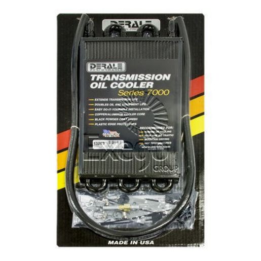 Derale Transmission Oil Cooler Kit - Universal Fit 6 Pass