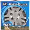 Kuan Tong Wheel Cover Set 936 Silver 14in KT936-14S/L(N)