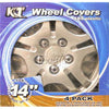 Kuan Tong Wheel Cover Set 936 Silver 14in KT936-14S/L(N)